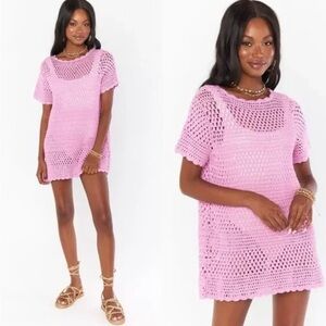 Show Me Your Mumu crochet swim cover up